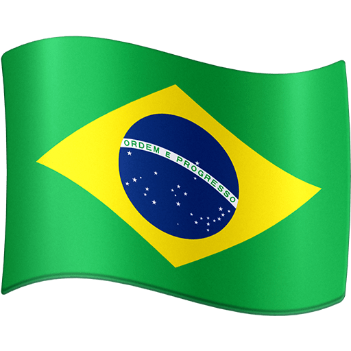 Emoji da bandeira do Brasil png