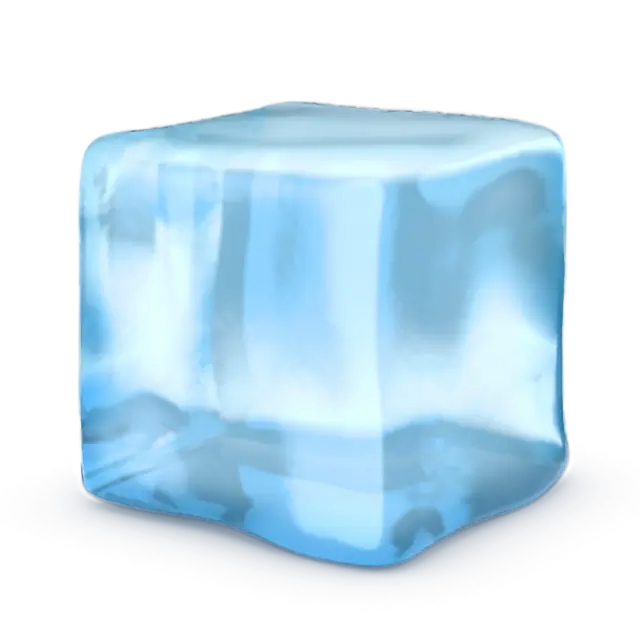Emoji de gelo png transparente
